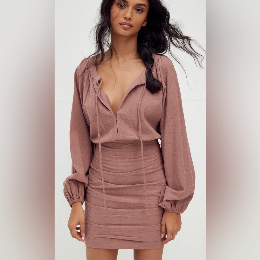 BROWN Free People The Only One Dress: SOLD out online - Picture 10 of 11